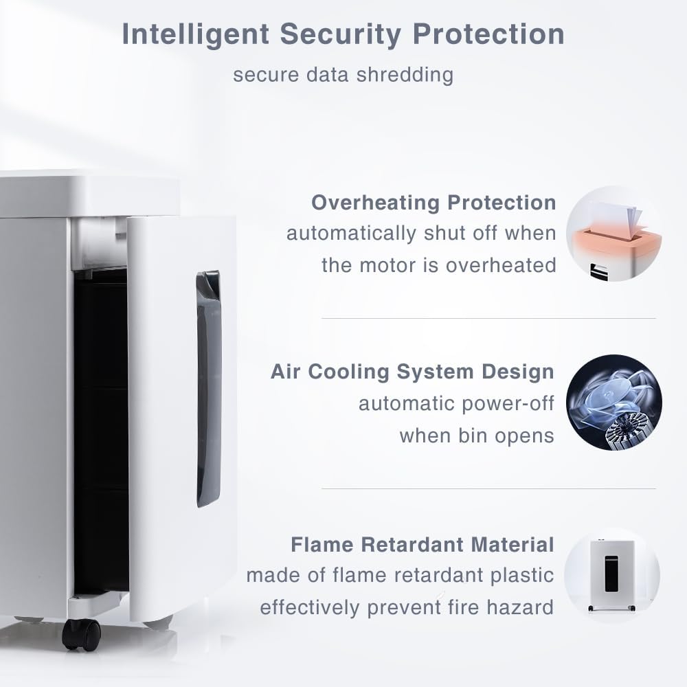 Thumbnail 4 de Fonirvanic Tritacarte distruggi documenti 14 fogli 📠