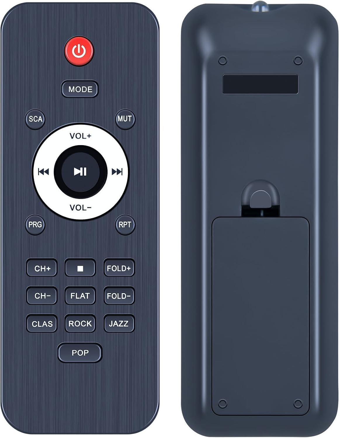 Detalle de TCNOUMT Replacement Remote Control for WIITHINK wiscent Portable Stereo CD Boombox (WTB-797 / WTB-791) and GTCDR-501 / RCD-230BT