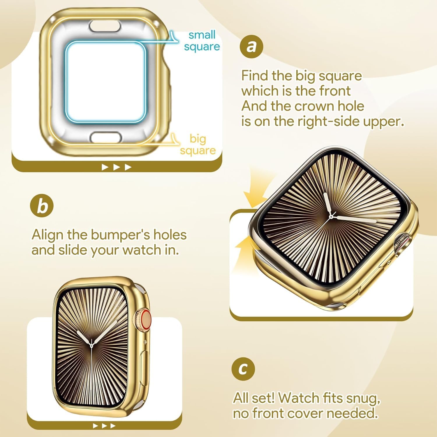 Detalle 2 de JR.DM 40mm TPU Case for Apple Watch