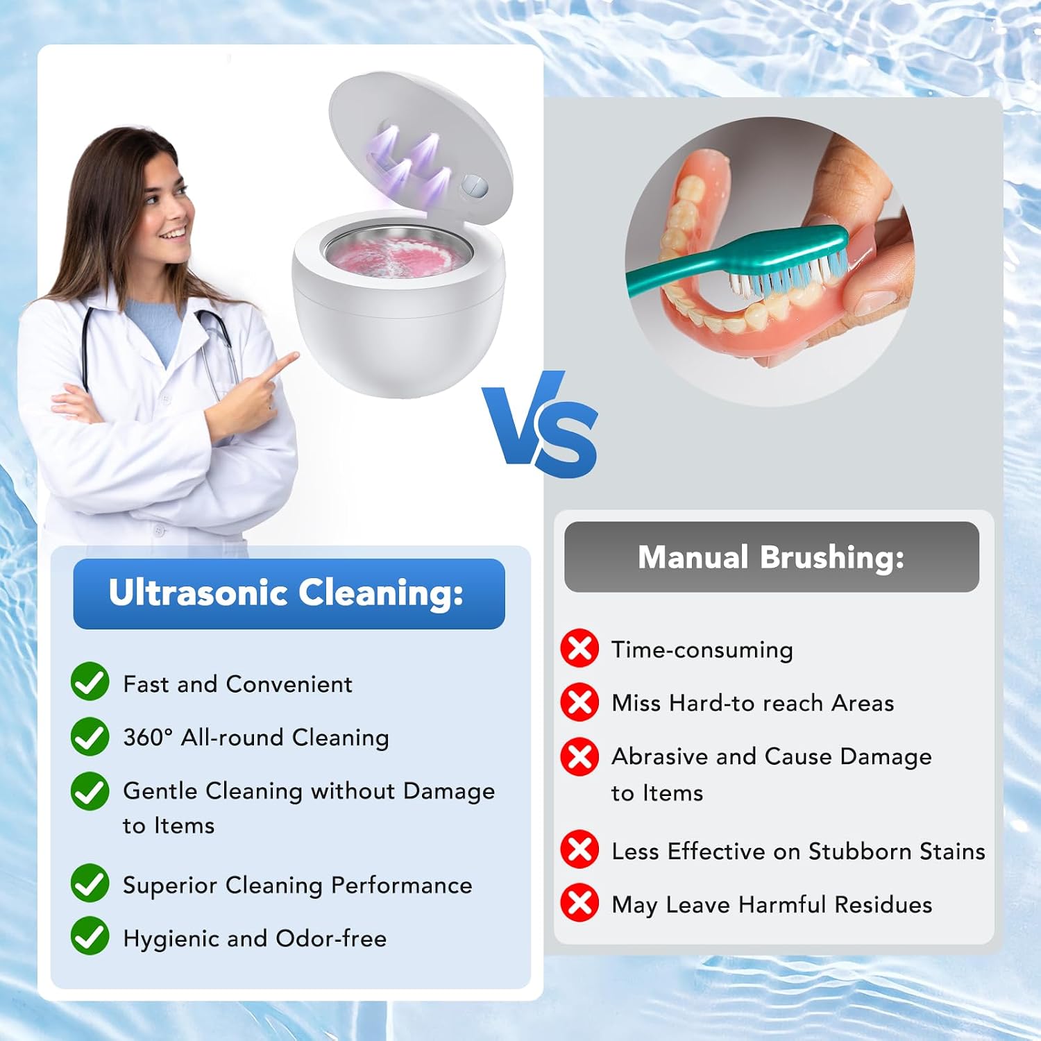 Thumbnail 6 de Accwork Ultrasonic Retainer Cleaner Machine (45kHz, 200ml)