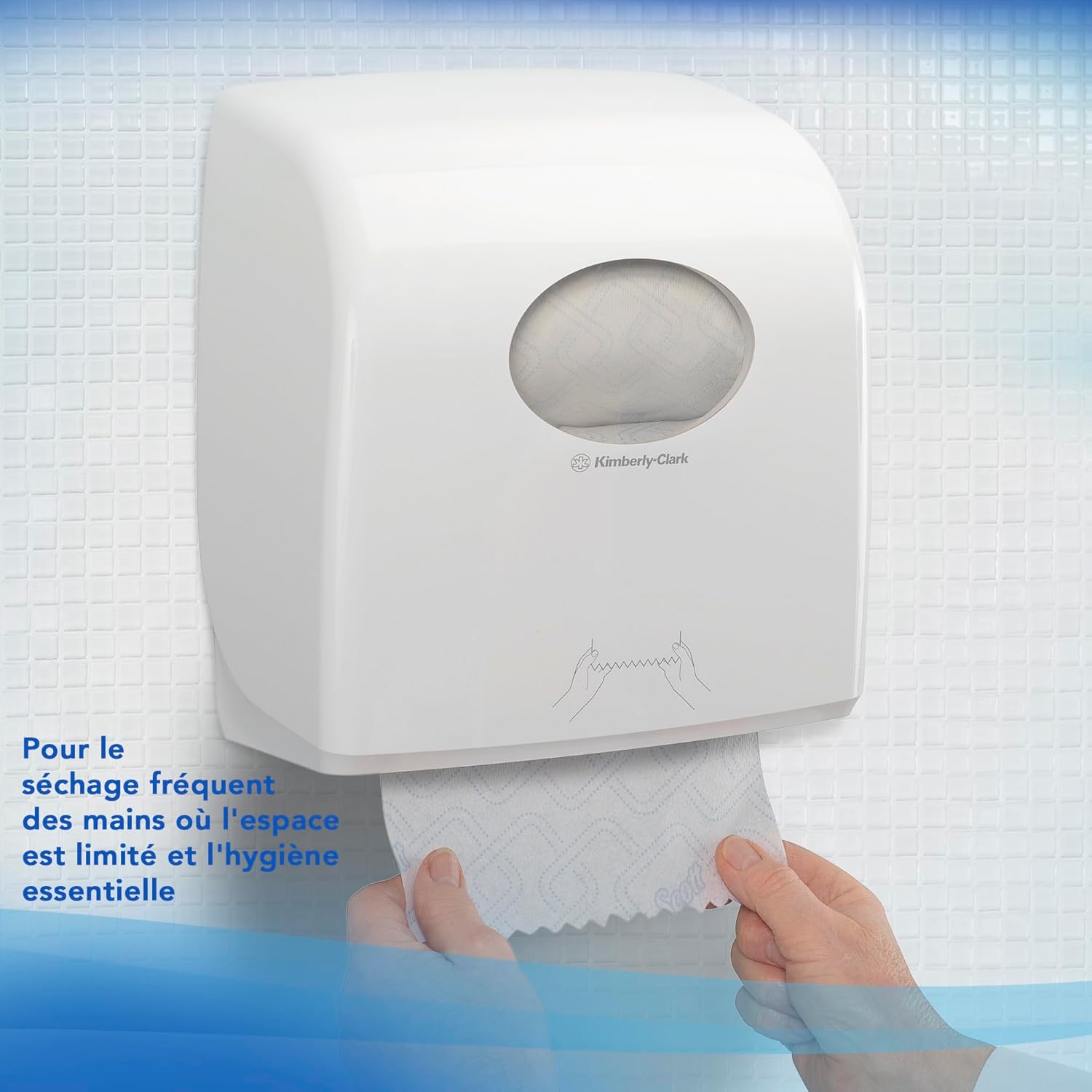 Thumbnail 5 de Essuie-mains Scott Control Slimroll 6623 – 6 rouleaux de 165 m, blanc