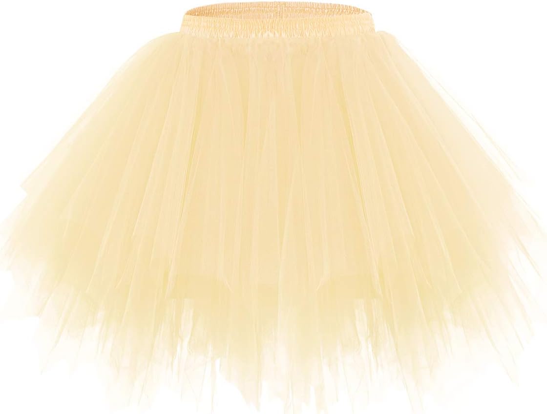 Thumbnail 5 de bridesmay Tüllrock Kurz 50er Tutu 🎀