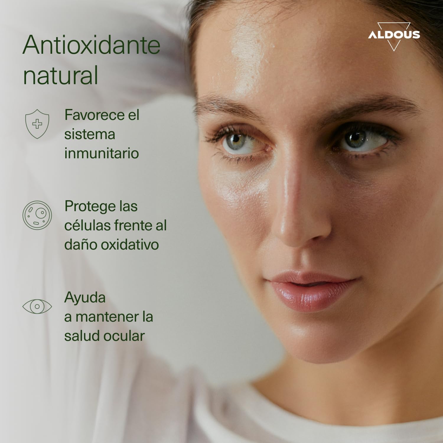 Detalle 2 de ALDOUS Astaxantina Natural Pura 8 mg — 120 perlas