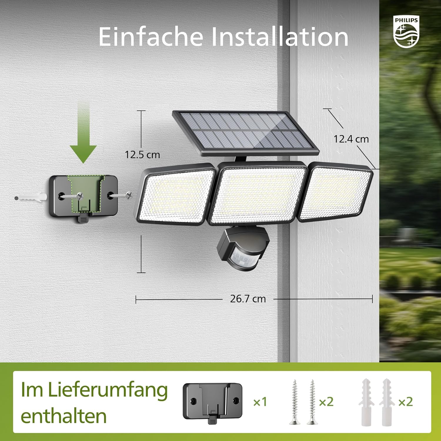 Thumbnail 2 de Philips Solarlampen für Außen 1200 Lumen