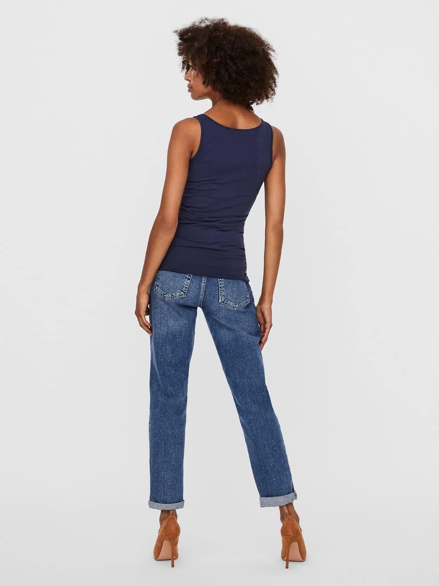 Detalle 2 de VERO MODA VMMaxi My Soft Long Basic – długi damski top z elastanem