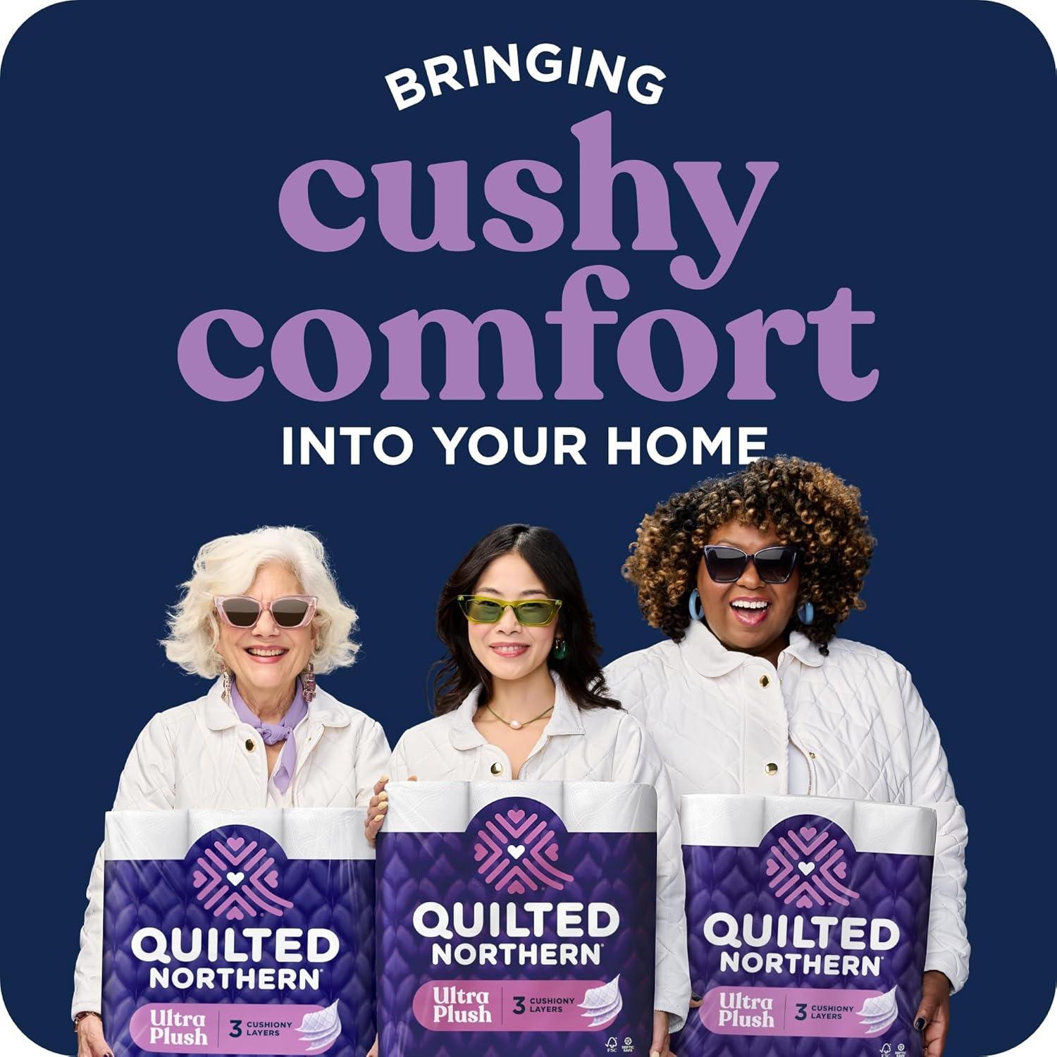 Detalle de Quilted Northern Ultra Plush toilet paper