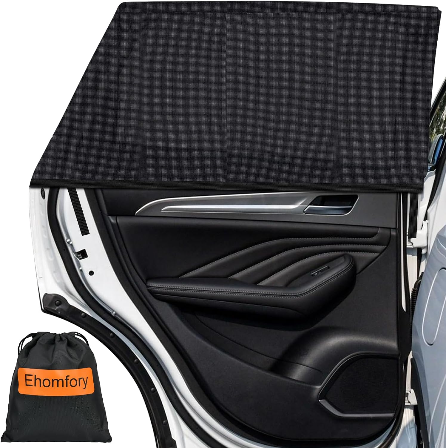 Ehomfory Tendine Parasole Auto Bambini, 2 Pezzi: Protezione UV universale e installazione rapida