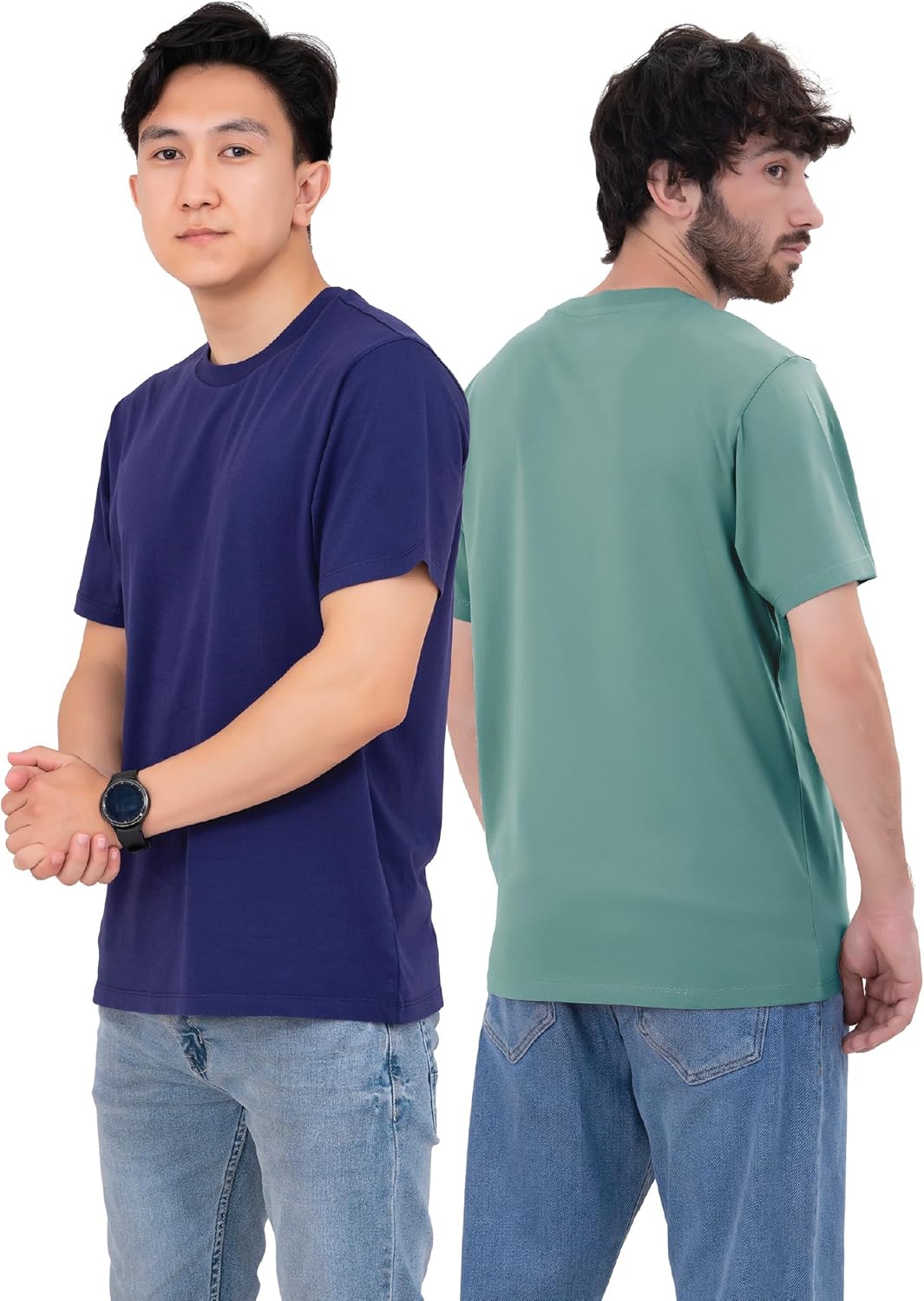 Thumbnail 1 de SoftSpun 6 Pack: UK 100% Cotton T Shirts for Men