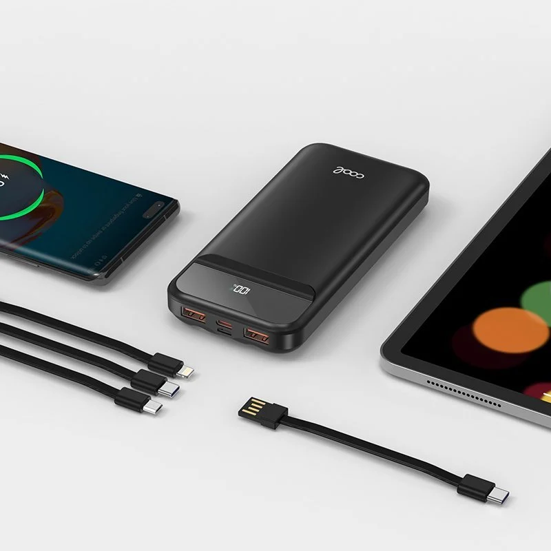 Thumbnail 2 de Cool Power Bank 10.000 mAh: Carga rápida 22.5W con 3 cables incrustados