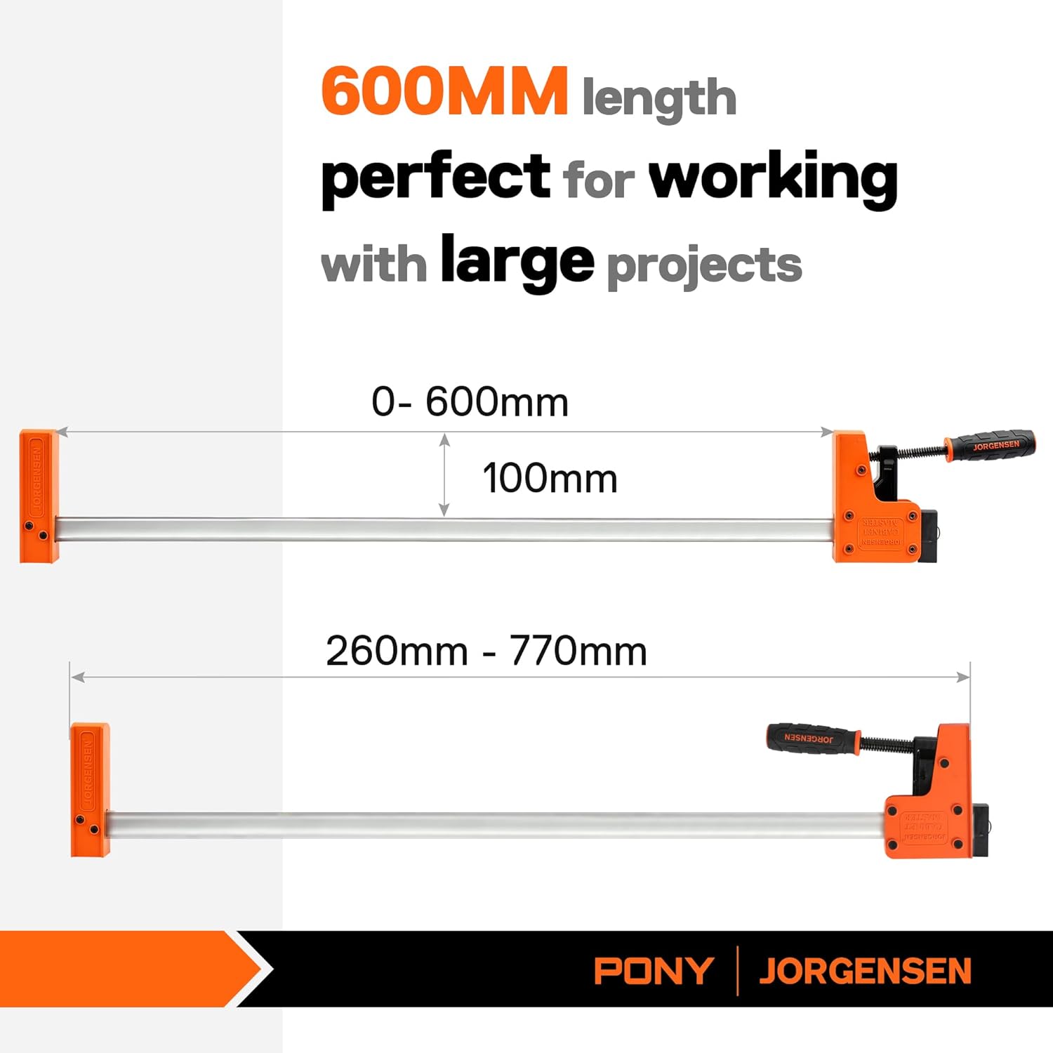 Detalle 2 de JORGENSEN Profi Morsetti 600 mm