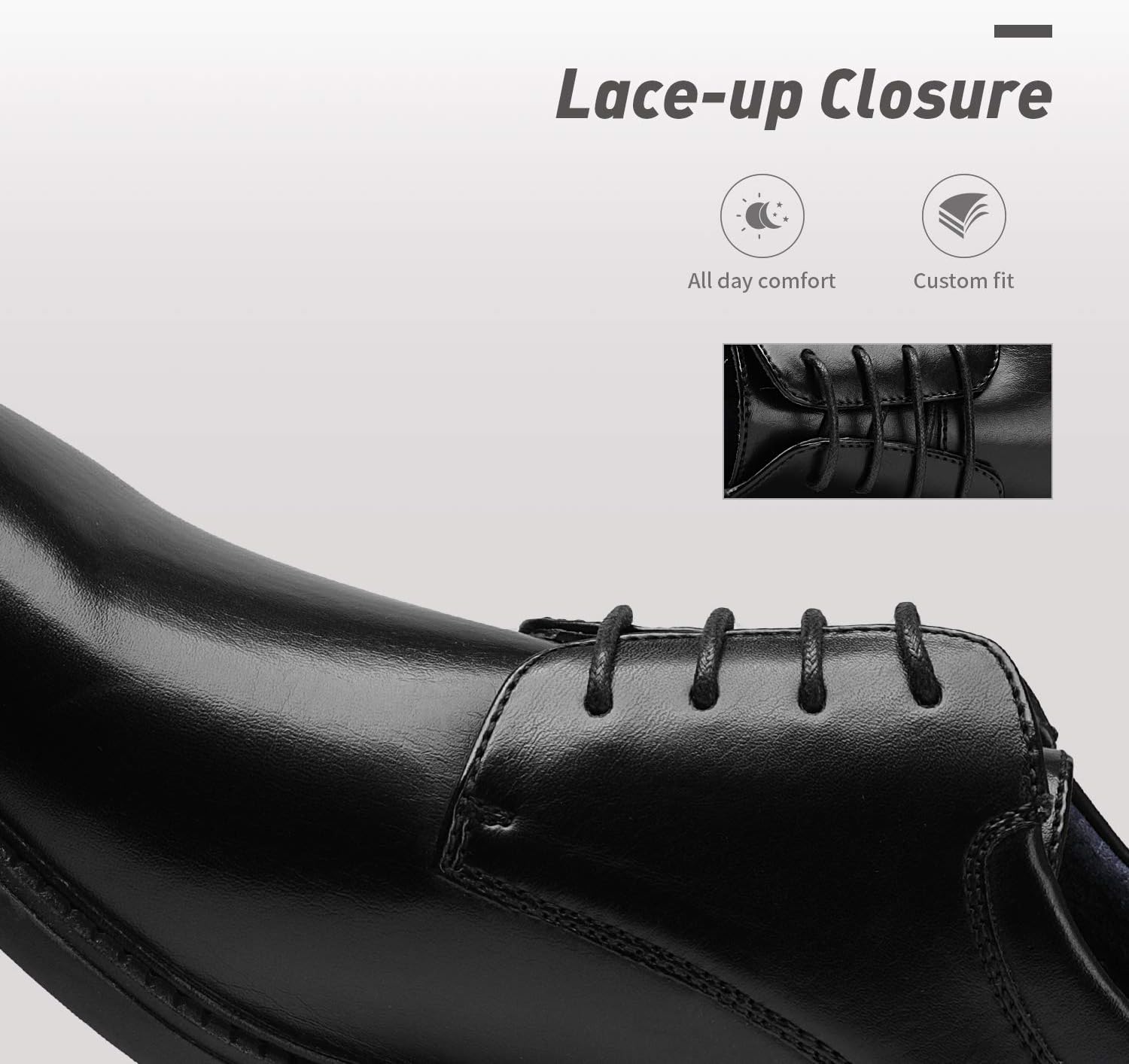 Thumbnail 5 de Bruno Marc Chaussure Homme Ville – Richelieu Oxford à lacets, élégant et polyvalent