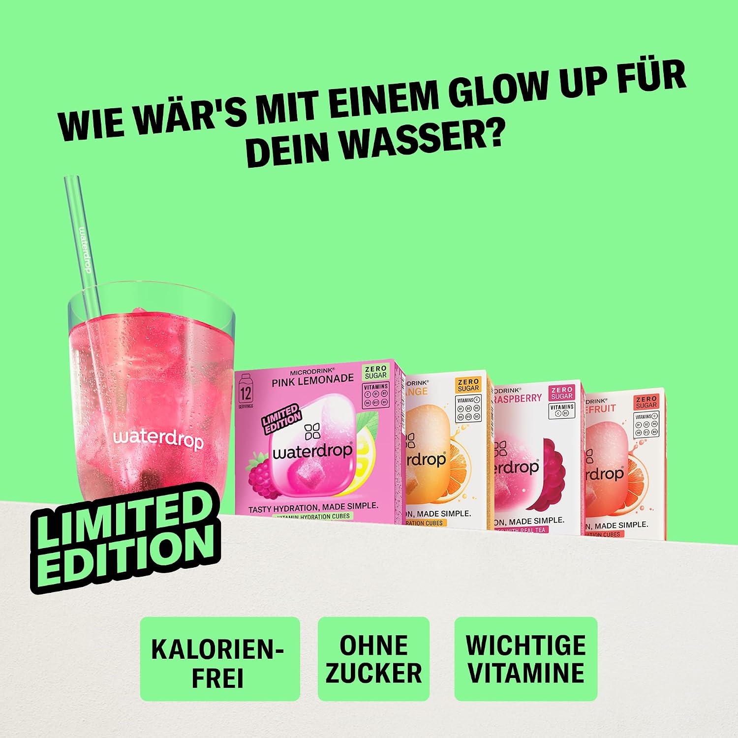 Thumbnail 1 de waterdrop MICRODRINK Limonaden Set 48 🥤