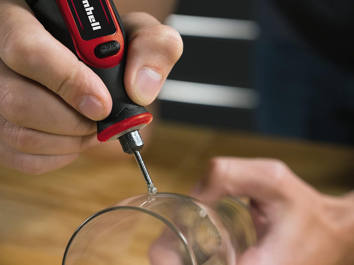 Detalle de Einhell TE-MT 7.2 Li Cordless Rotary Tool with Variable Speed and 57 Accessories