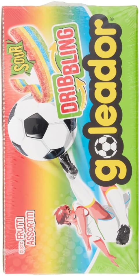 Thumbnail 6 de Goleador Dribbling Rainbow 144 pezzi 🍬