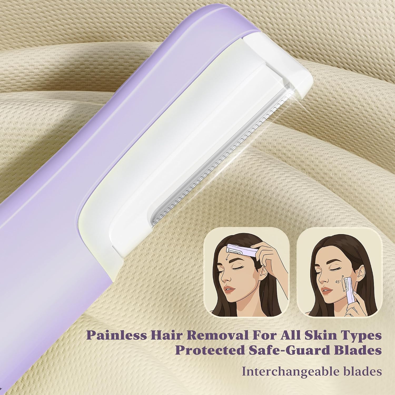 Detalle de BNU Dermaplaning Tool, 3 Speeds