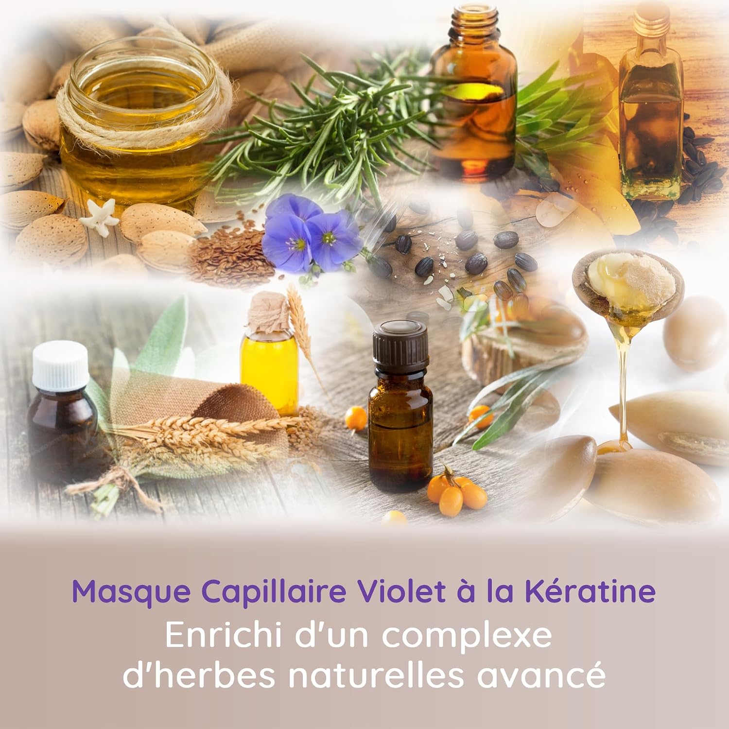 Detalle 2 de Vitamins Masque Violet Cheveux Blond Platine