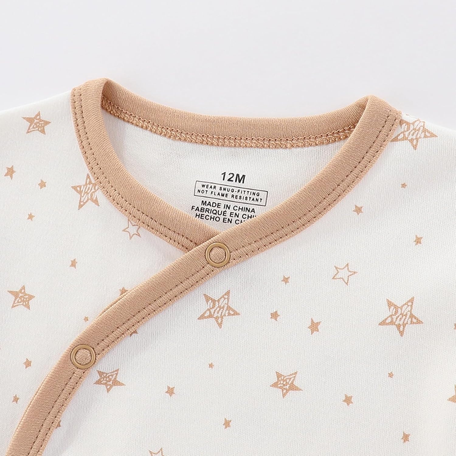 Thumbnail 5 de Ecojoy Baby Sleepsuit 3 Pack