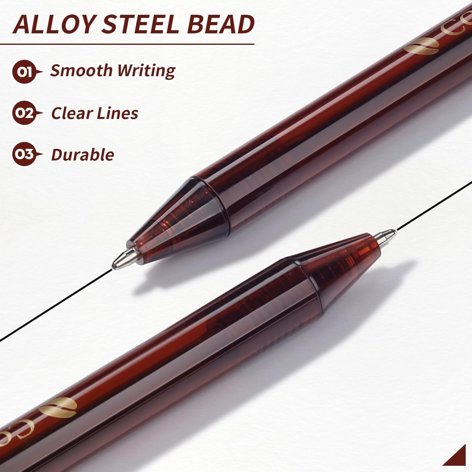 Detalle de Sikao Ballpoint Pens, 60-pack