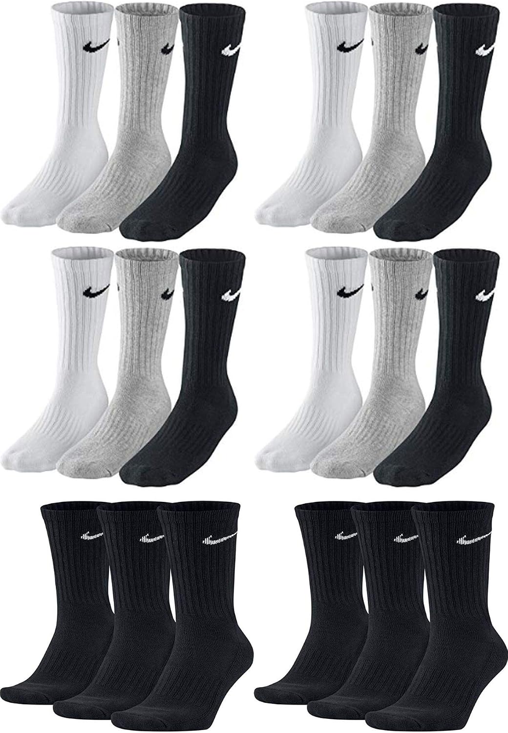Thumbnail 3 de NIKE calze crew, confezione da tre paia