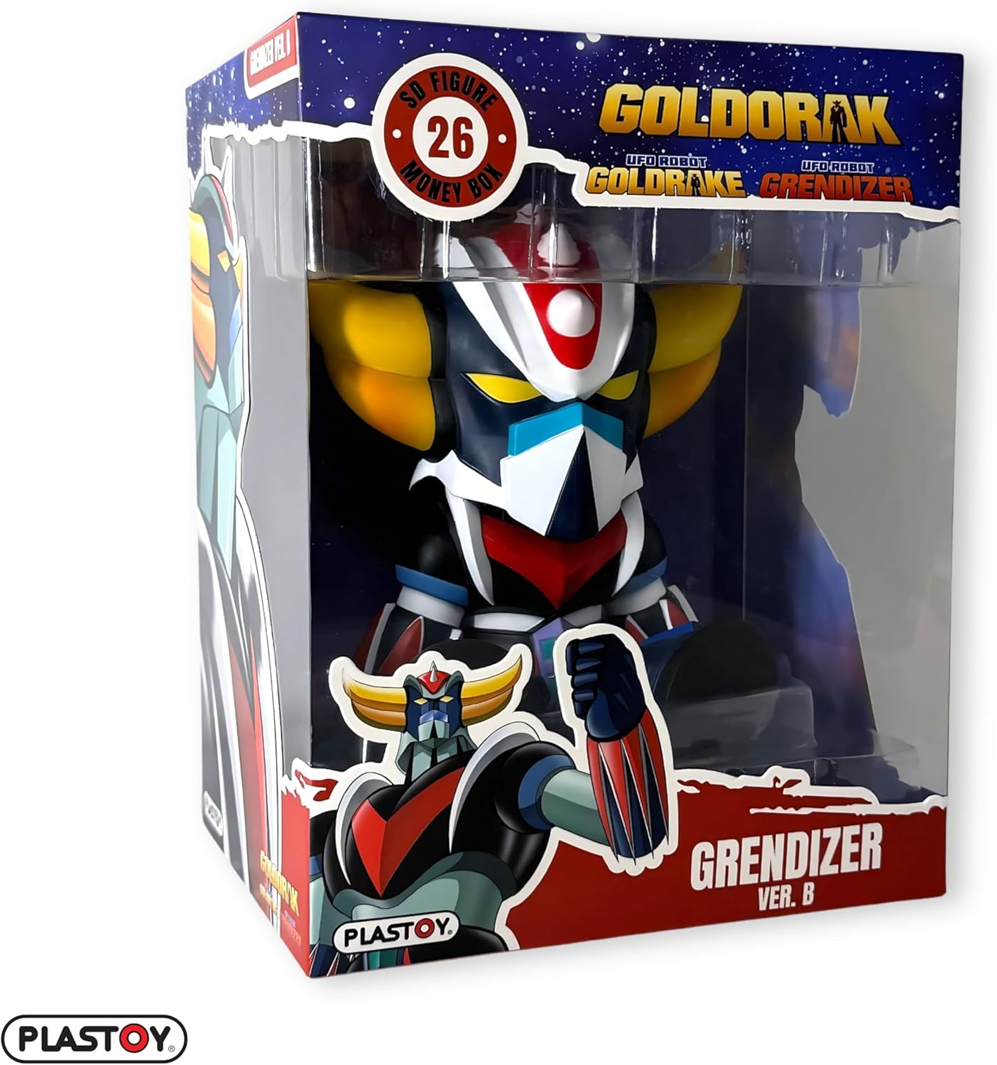 Thumbnail 3 de Plastoy Goldorak Spardose Chibi Goldorak sitzend - Kunststoff - 15 cm
Plastoy Goldorak Spardose Chibi Goldorak sitzend - K…