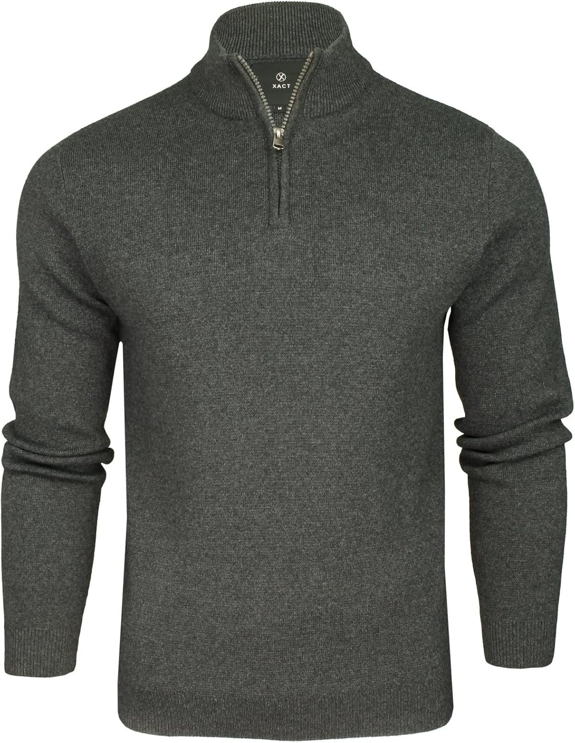 Thumbnail 5 de Xact Men’s Cotton Rich Regular Fit Quarter Zip Jumper — a dependable smart casual staple