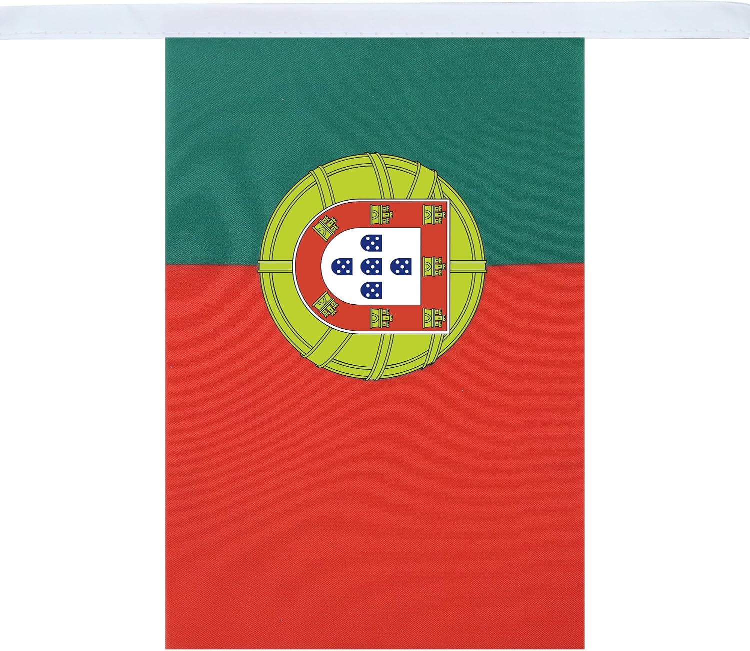 Thumbnail 1 de AZ FLAG Guirlande Drapeau Portugal avec 20 fanions 15x10 cm, 4 mètres