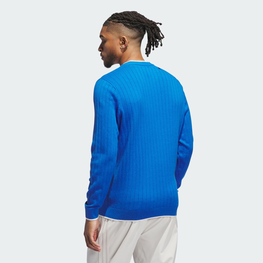 Detalle 2 de Jersey Originals Cashmere Knit de Adidas: comodidad y estilo en azul