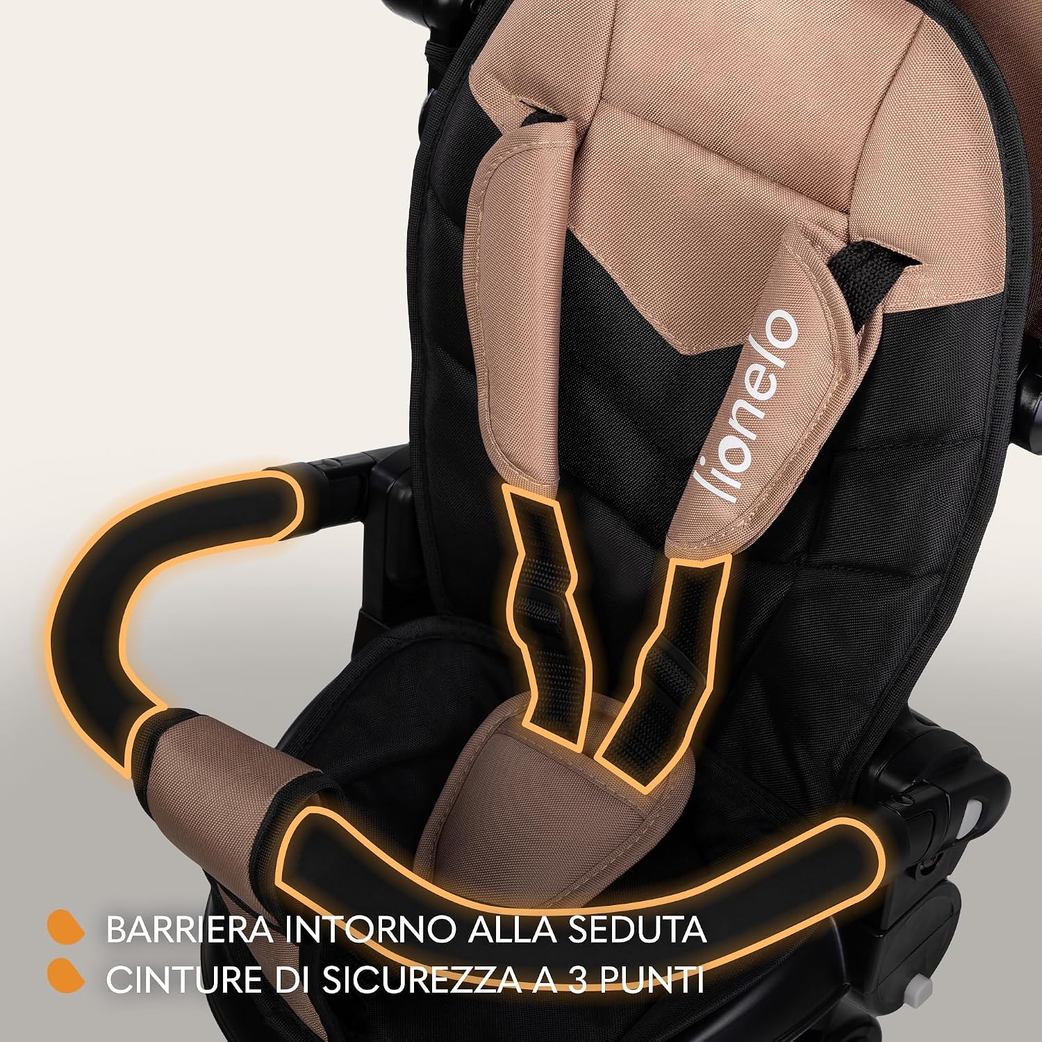 Thumbnail 5 de LIONELO Tris Plus 2in1: triciclo e passeggino pieghevole per crescere con il bambino