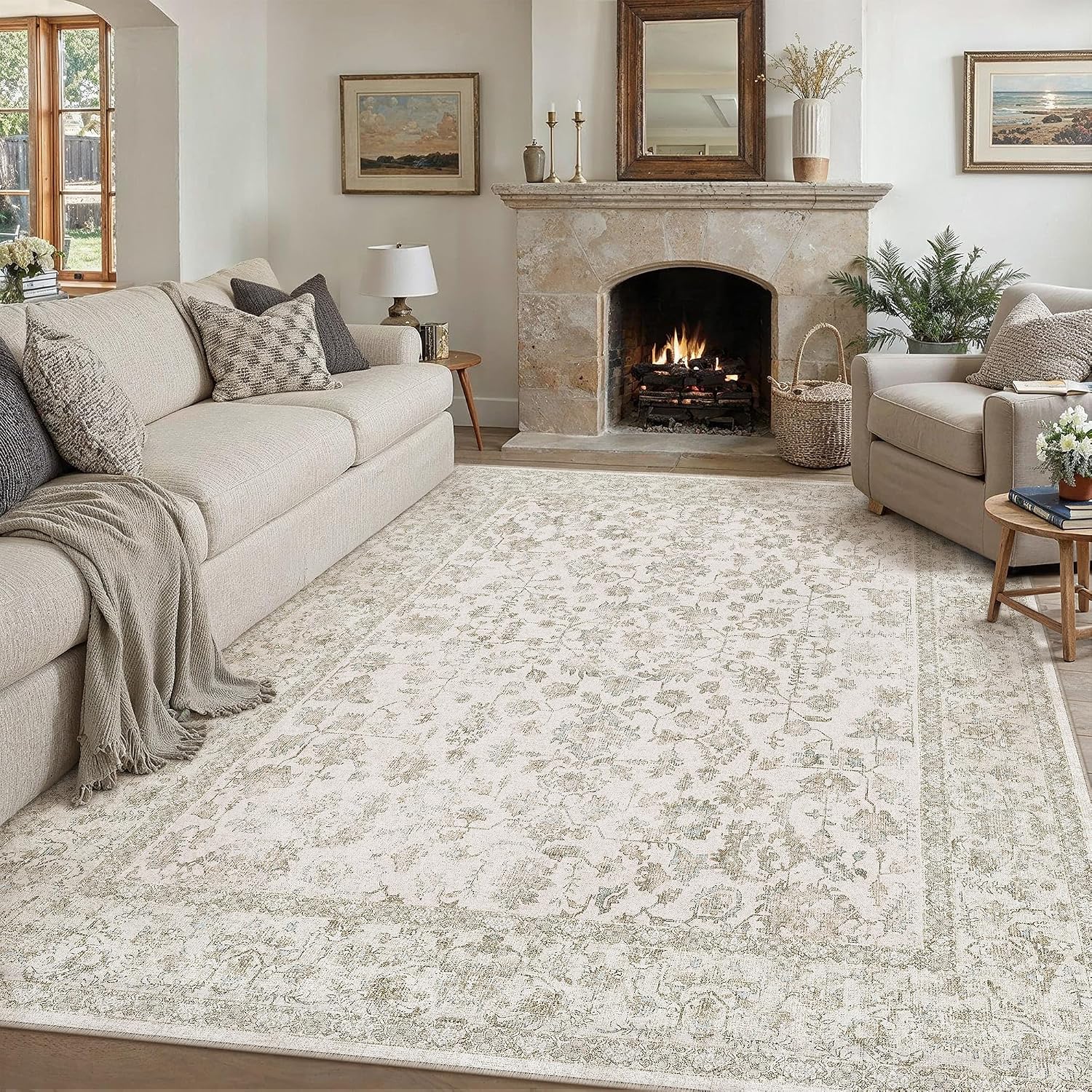 Detalle de PureCozy Teppich 240x300 XXL Vintage