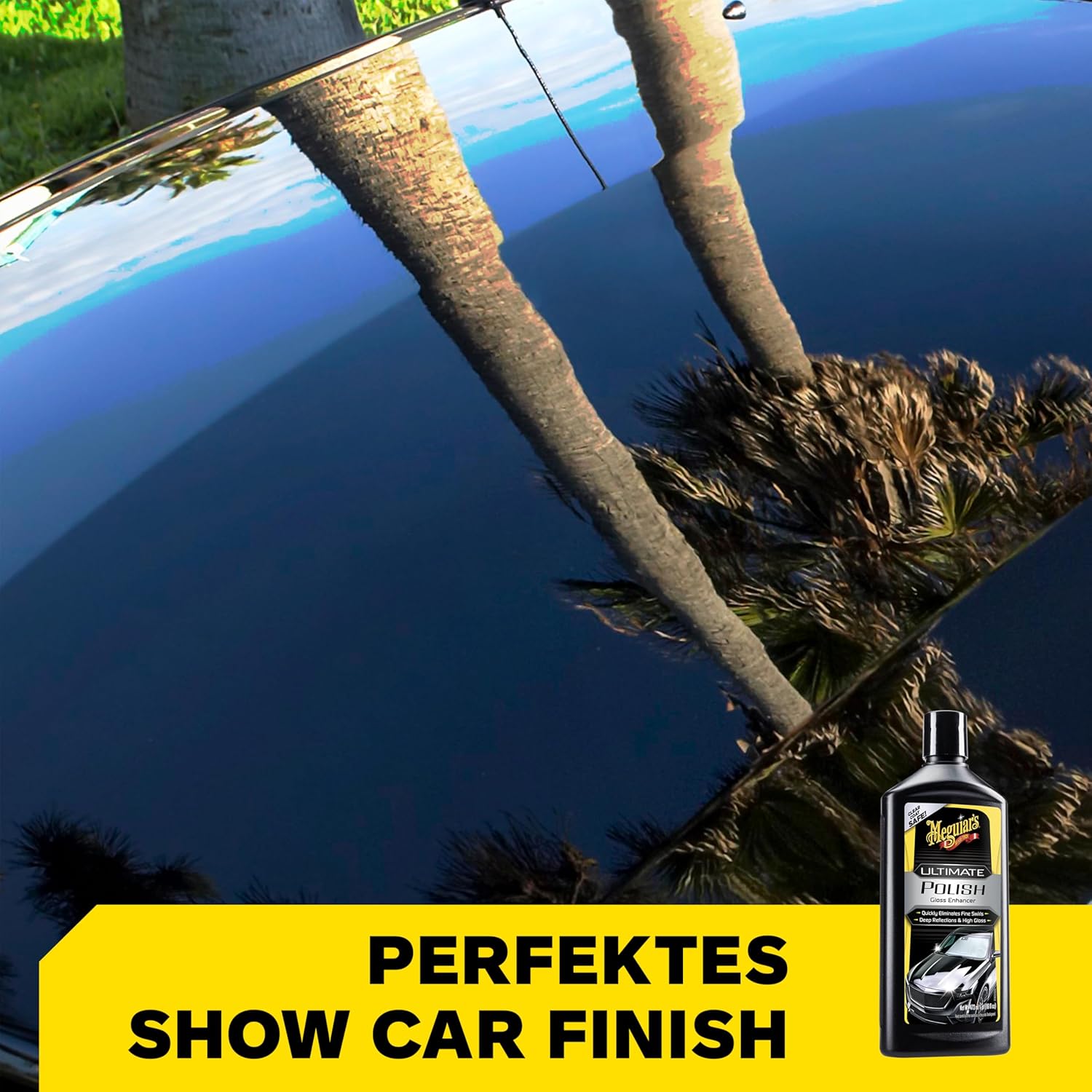 Thumbnail 2 de Meguiar's Ultimate Polish Hochglanzpolitur – feines Polierkorn, tiefenfarbiger Glanz, Kratzer-Reinigung (473 ml) G19216EU