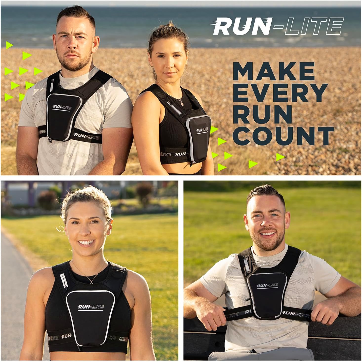 Detalle 2 de Run Lite Running Vest with Waterproof Phone Holder 6.8"
