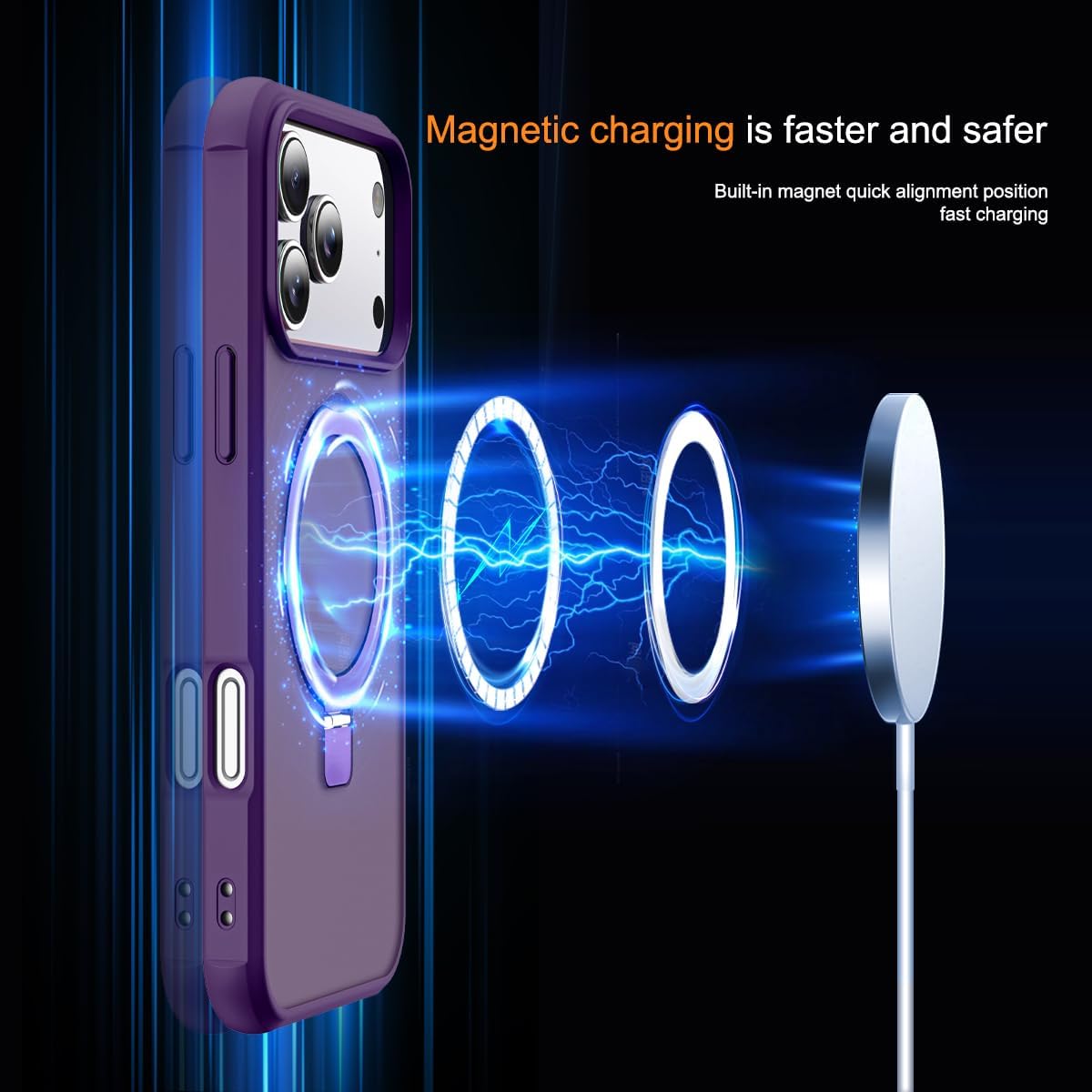 Detalle de MagSafe iPhone 17 Pro Max case 6.9