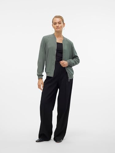 Thumbnail 4 de VERO MODA Damen Bomberjacke Vmcoco L/S Bomber Ga Noos Jet, Laurel Wreath, XL EU