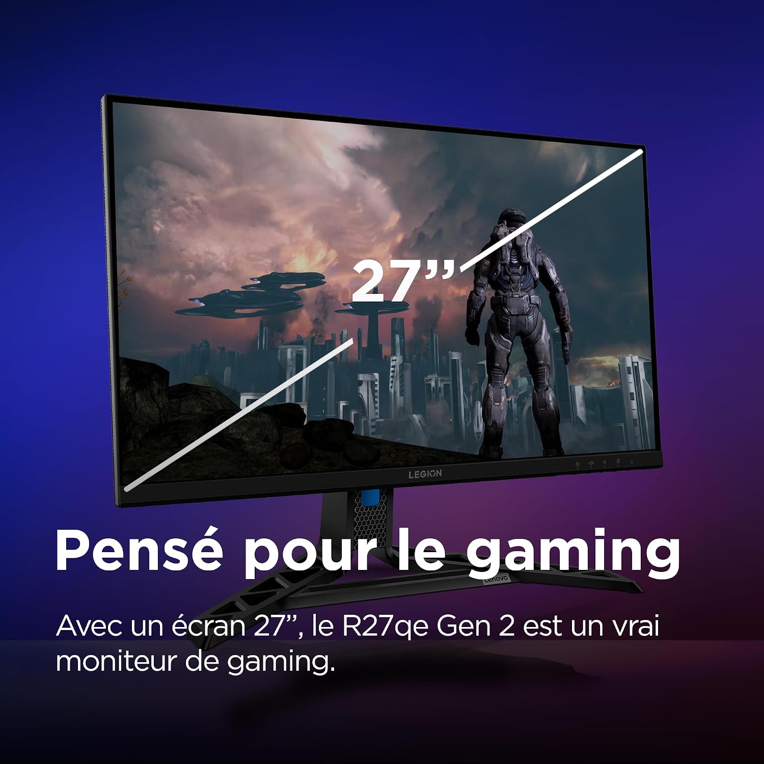 Thumbnail 4 de Lenovo Legion R27qe Gen2 écran gaming 27''