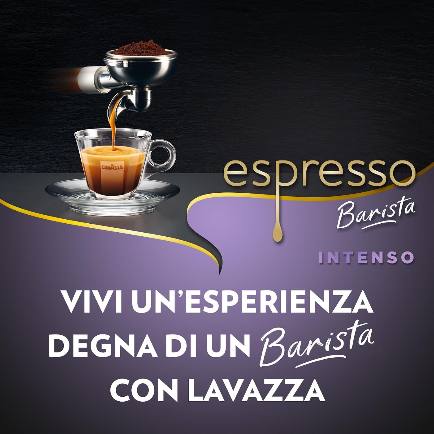 Detalle 2 de Lavazza Espresso Barista Intenso 1 kg – Arabica e Robusta, note cacao e legno