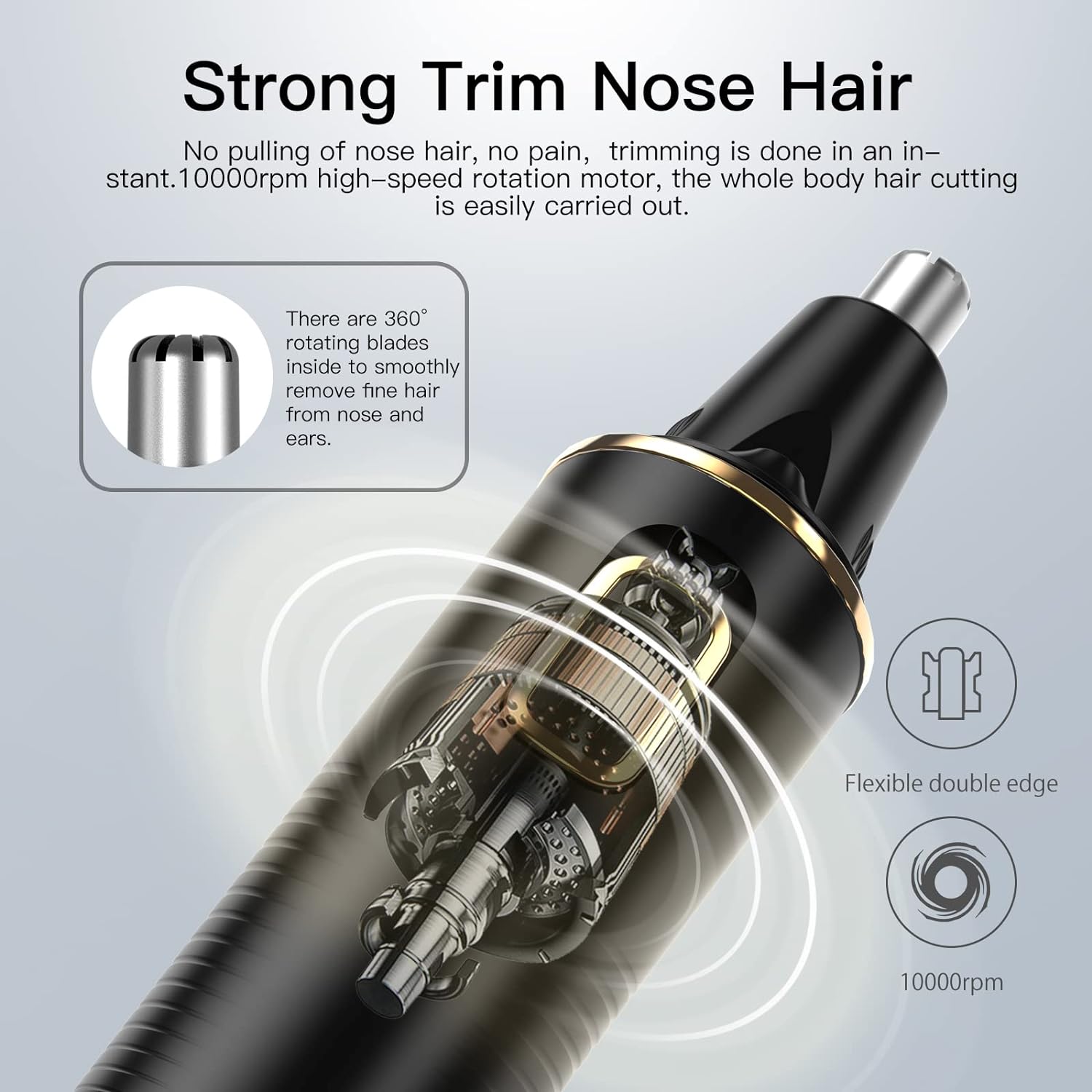 Thumbnail 3 de XOOMRSCP Nose Hair Trimmer 2-in-1