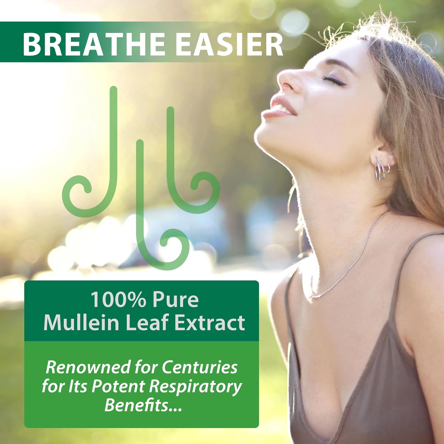 Detalle de Mullein Drops 120 ml mullein extract for lungs đź’§