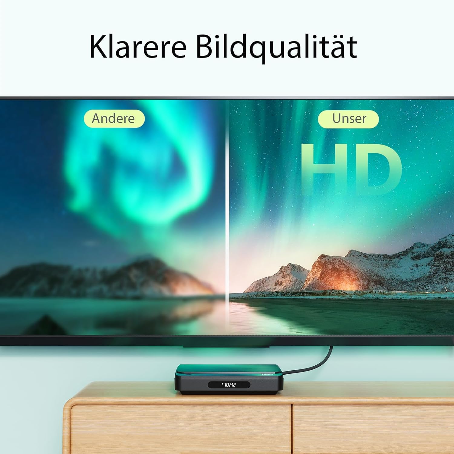 Thumbnail 3 de Mini DVD Player HD Upscaling 15,1 cm