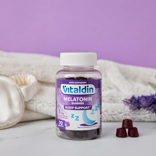 Thumbnail 5 de VITALDIN Melatonina gummies 1 mg/gominola – 70 gominolas sabor mora