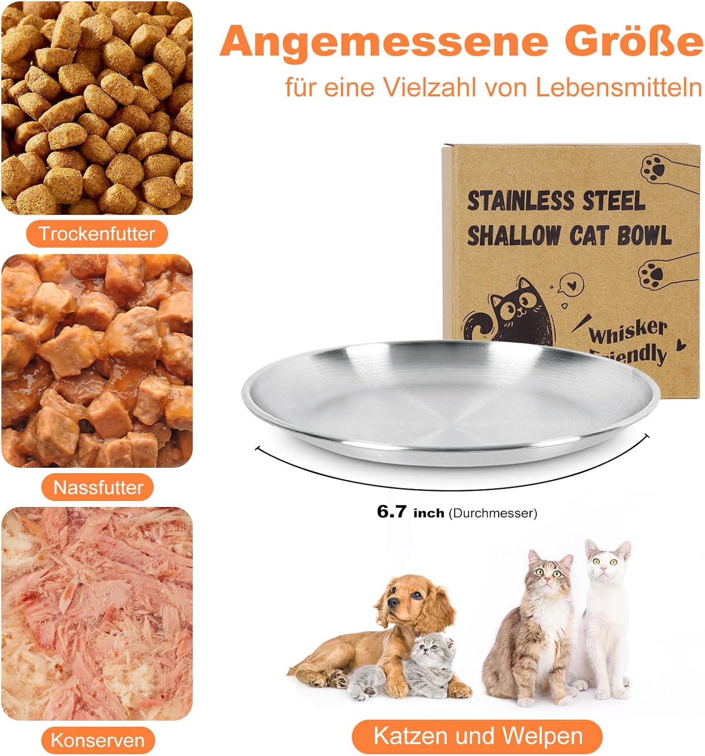 Thumbnail 5 de Supet Katzennapf 17 cm whiskerfreundlich