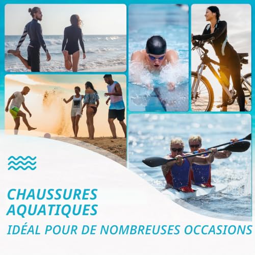 Thumbnail 6 de Chaussures aquatiques Hanani Unisex – Séchage rapide, antidérapantes, vert EU42