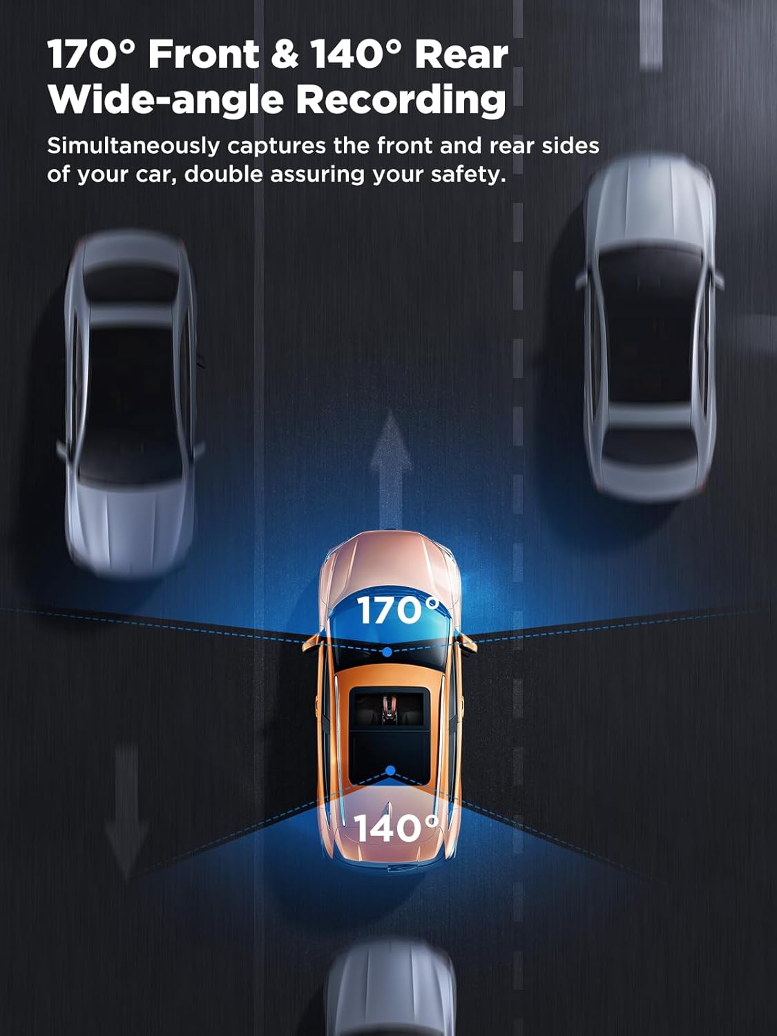Thumbnail 2 de SAVUSCAM Dash Cam 4K with 64GB included