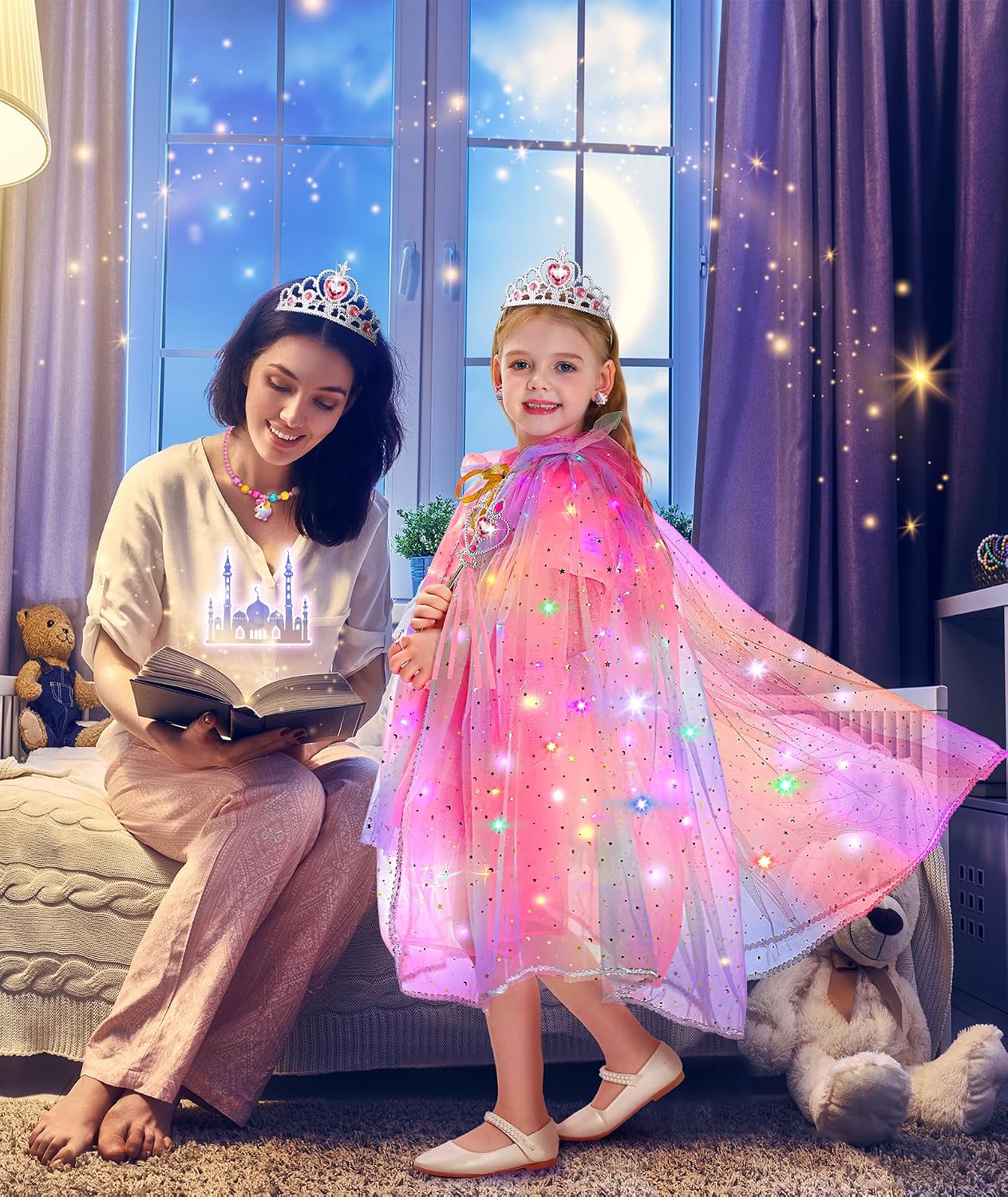 Detalle 2 de DOLNOW Princess Dress Ages 3-6