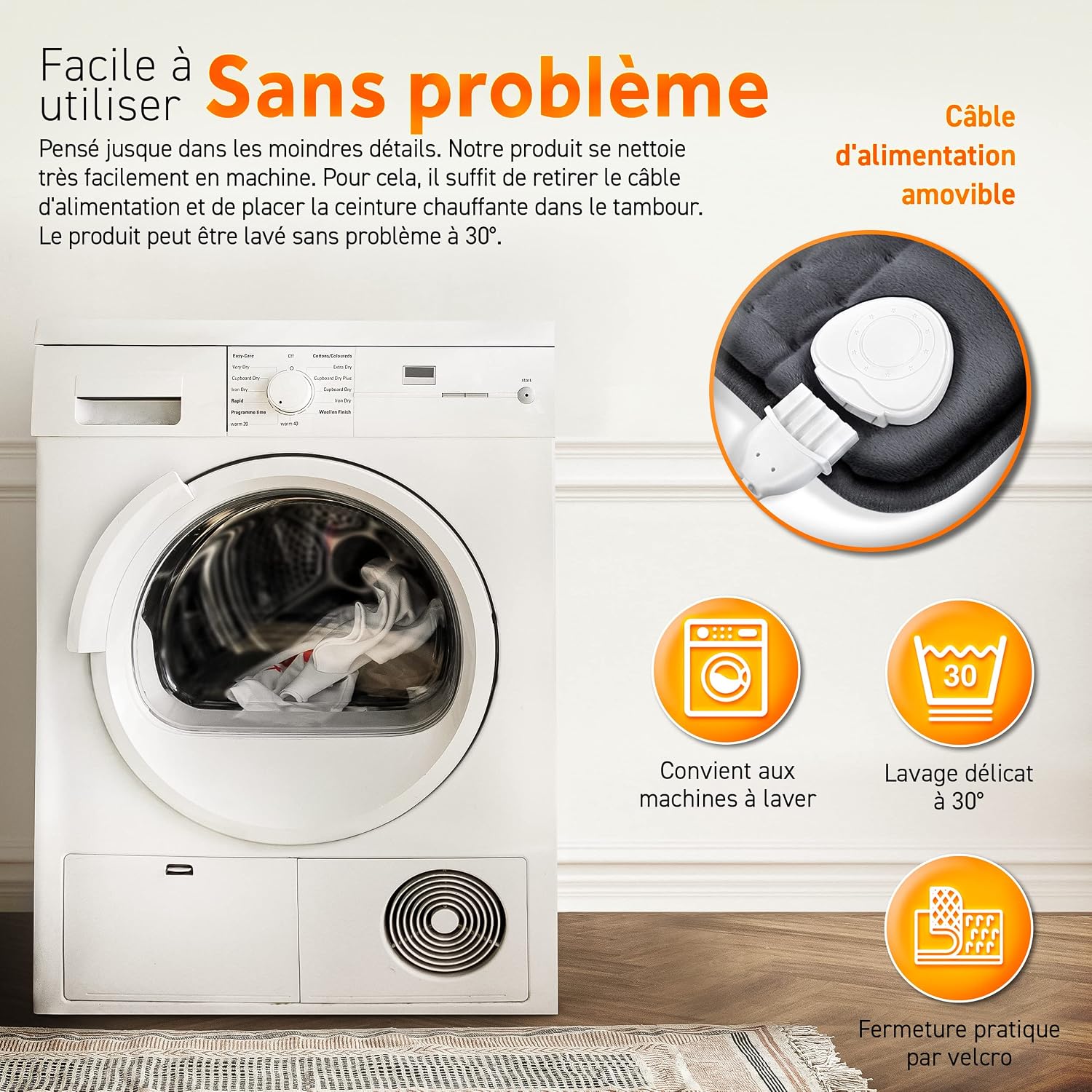 Detalle de sinnlein Ceinture Lombaire Chauffante 100W
