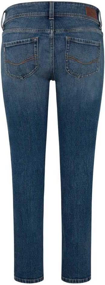 Detalle de Pepe Jeans Damen Slim Jeans Lw Pl204729 – blaue Jeans mit flachem Frontdesign