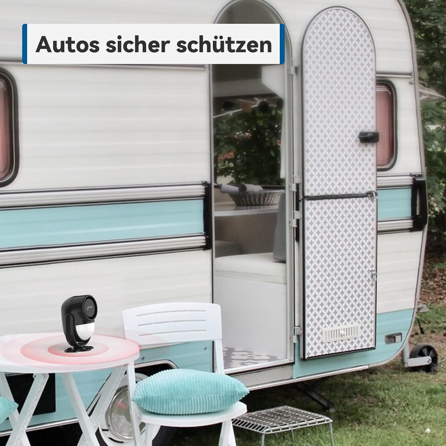 Detalle 2 de CPVAN CP2-Pro Bewegungsmelder 125 dB