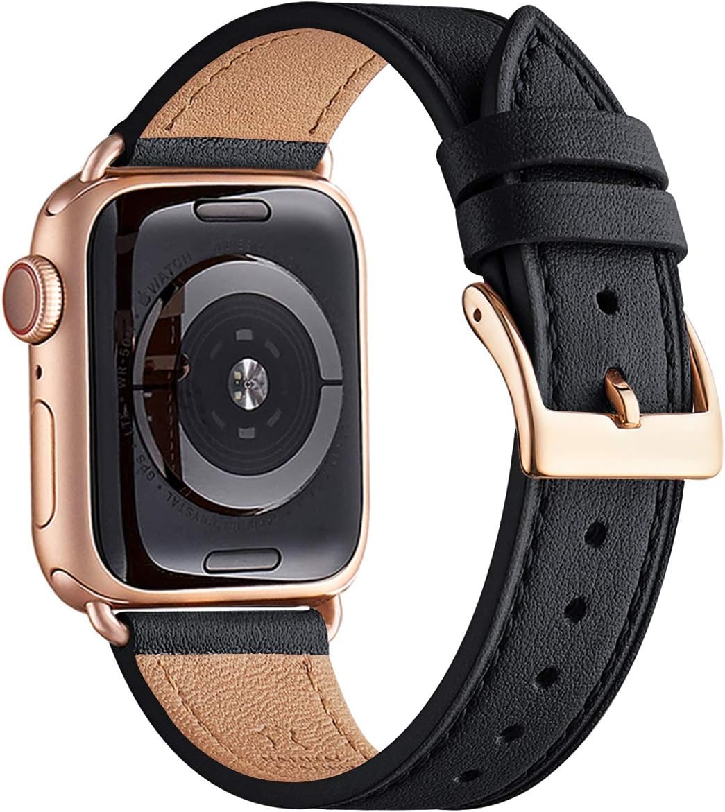 Thumbnail 5 de QAZNZ Leather Strap 45mm replacement