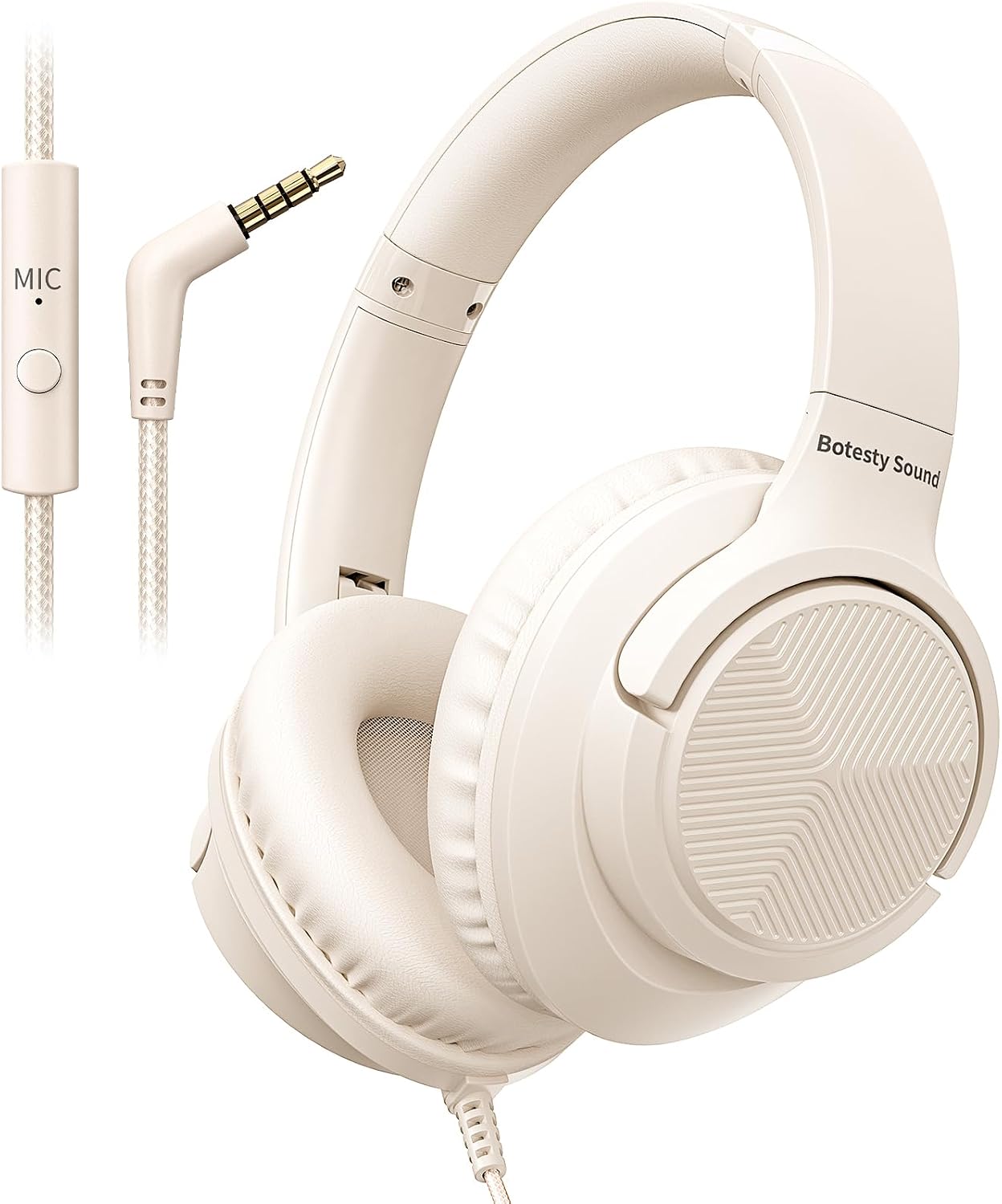 Botesty Sound Headphones Wired 4.9ft