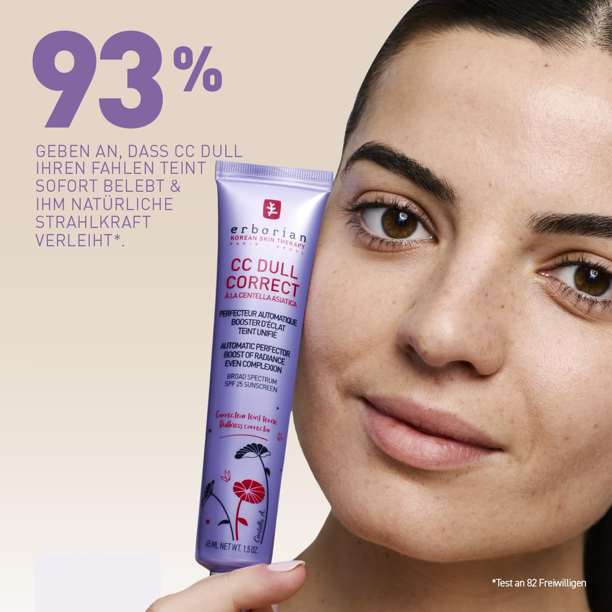 Thumbnail 5 de Erborian CC Dull Correct – Automatische Teintperfektionspflege mit violetten Pigmenten