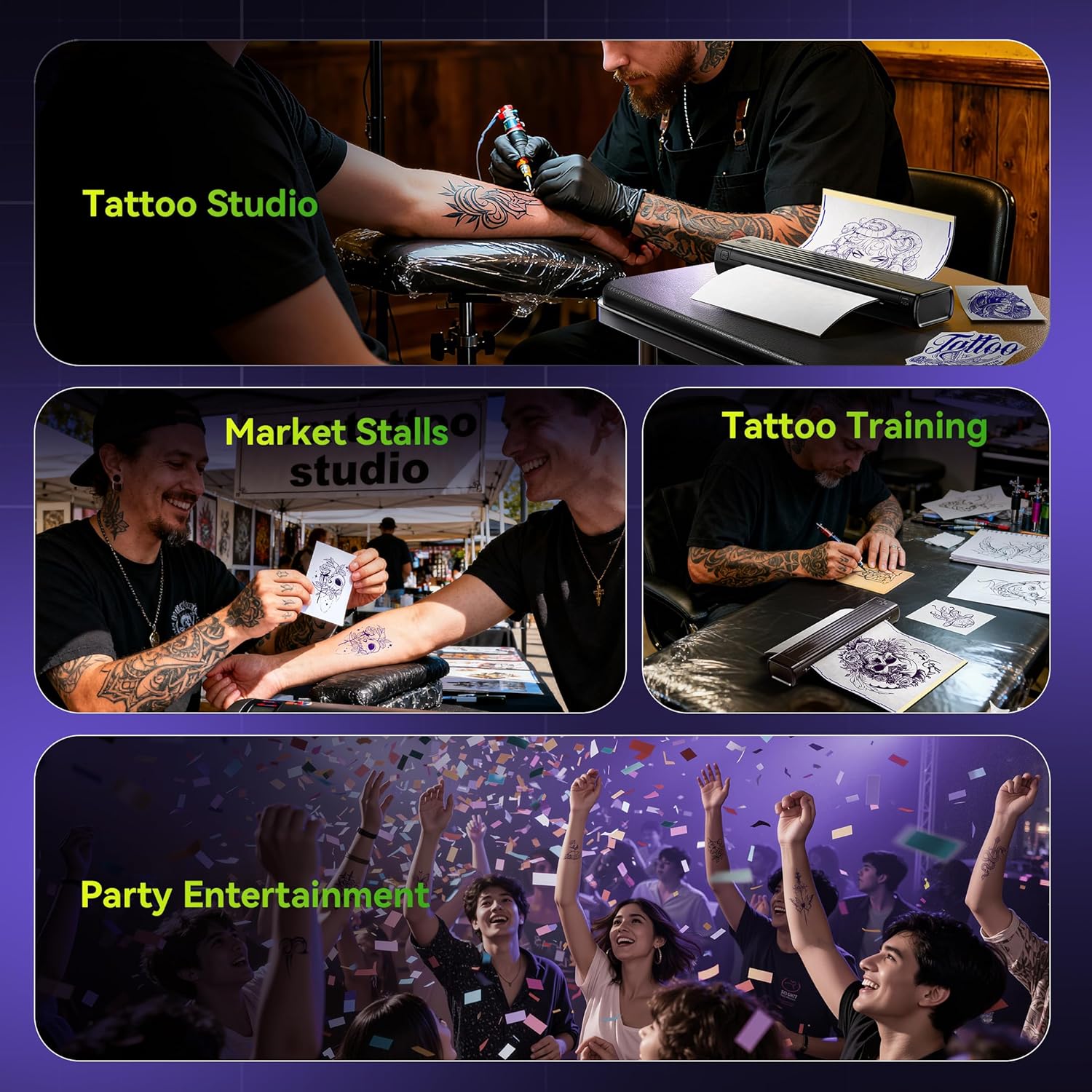 Thumbnail 1 de Itari A886 Tattoo Stencil Printer